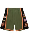 Mitchell & Ness Men's Green Los Angeles Lakers 2009-10 Hardwood Classics Flight Swingman Shorts In Green
