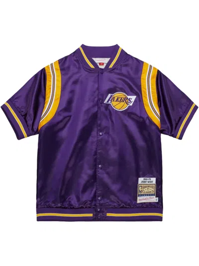 Mitchell & Ness Nba Lakers 1969 Jerry West "purple" Jersey