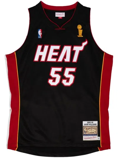 Mitchell & Ness "nba Miami Heat 05-06 Jason Williams" Basketball Jersey In Black