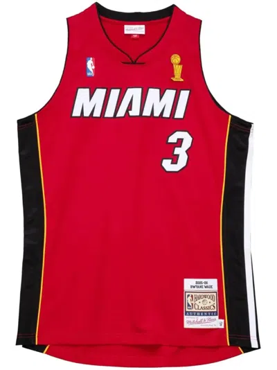 MITCHELL & NESS "NBA MIAMI HEAT 2005 DWYANE WADE" ALTERNATE FINALS JERSEY