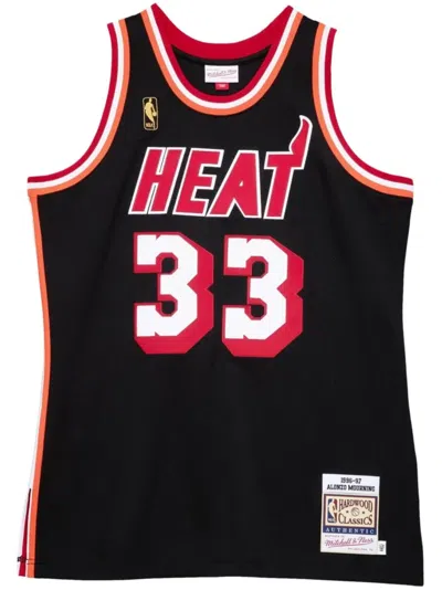 MITCHELL & NESS "NBA MIAMI HEAT 96 ALONZO MOURNING" AUTHENTIC JERSEY
