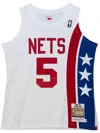 Mitchell & Ness "nba New Jersey Nets 2005 Jason Kidd" Basketball Jersey In White