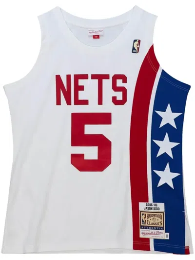Mitchell & Ness "nba New Jersey Nets 2005 Jason Kidd" Basketball Jersey In White
