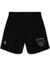 Mitchell & Ness "nba New Jersey Nets 2012" Christmas Day Basketball Shorts In Black