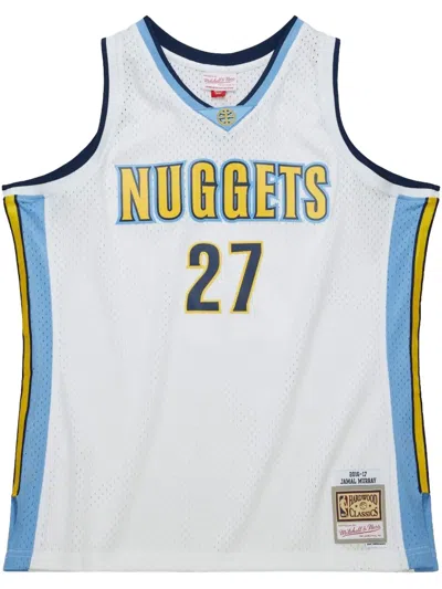 Mitchell & Ness Nba "nuggets 2006 Jamal Murray" Jersey In White