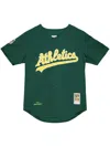 Mitchell & Ness "nba Oakland Athletics 1997 Mark Mcgwire" Jersey T-shirt In Green