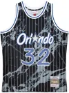 Mitchell & Ness "nba Orlando Magics 1994 Shaquille O'neal" Marble Swingman Jersey Vest Top In Black