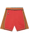 Mitchell & Ness Men's Basketball Shorts Nba Alternate Shorts Hardwood Classics 2004-05 Phi76e In Red