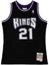 Mitchell & Ness "nba Sacramento Kings 2000 Vlade Divac" Swingman Jersey Vest Top In Black