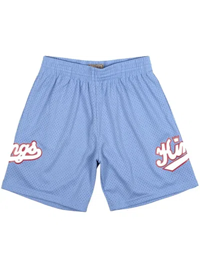 Mitchell & Ness "nba Sacramento Kings 85" Swingman Shorts In Blue