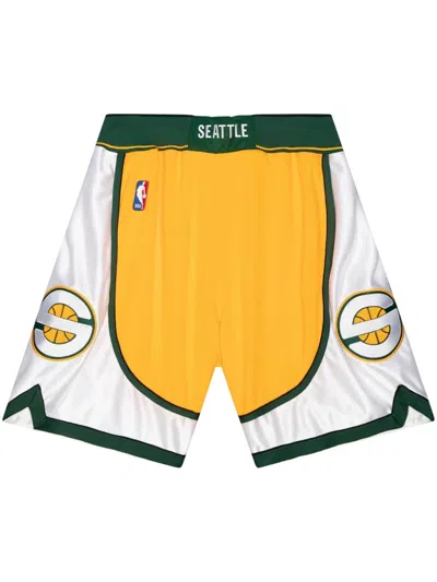 Mitchell & Ness "nba Seattle Supersonics 07-08" Shorts In White