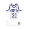 Mitchell & Ness Nba Swingman Jersey Hardwood Classics No.21 Kevin Garnett 1995-96 Mintim Home Original Team Colors In Original Team Colors