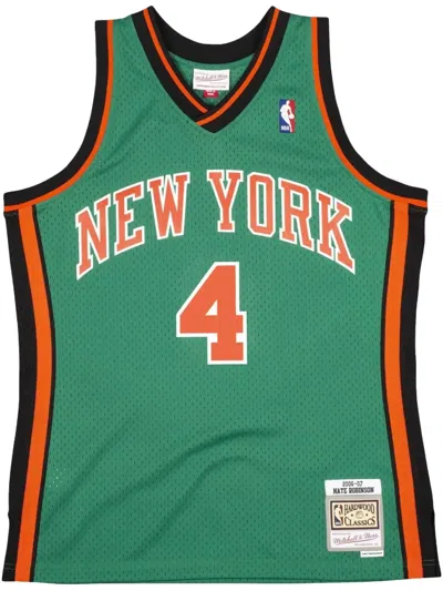 Mitchell & Ness Nba Swingman "knicks 2006 Nate Robinson" Jersey In Green