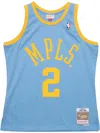 Mitchell & Ness Nba Swingman "lakers 2001 Derek Fisher" Jersey In Blue