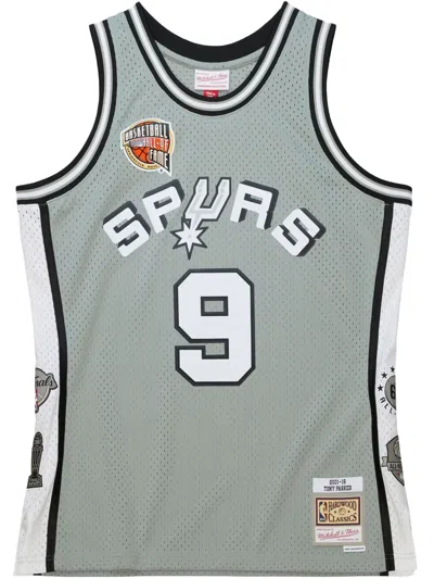 Mitchell & Ness Nba Swingman "spurs Tony Parker" Jersey In Grey