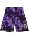 Mitchell & Ness Men's  Purple Toronto Raptors Hardwood Classics 1998 Galaxy Swingman Shorts In Purple