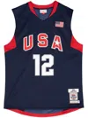 Mitchell & Ness "nba Uas 2008 Chris Bosh" Basketball Jersey In Blue