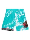 Mitchell & Ness Nba Vancouver Grizzlies 1996 Team Marble Swingman Shorts