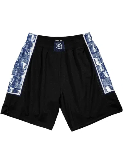 Mitchell & Ness Ncaa 1995 "georgetown Hoyas" Alternate Shorts In 黑色