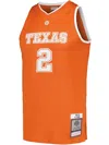 Mitchell & Ness Ncaa Dark "austin 2005 P.j. Tucker" Jersey In Orange