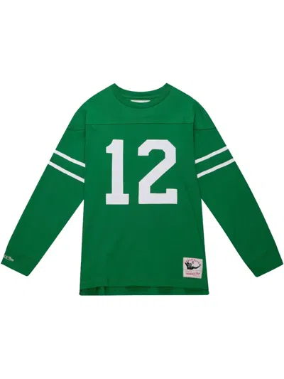 Mitchell & Ness New York Jets Joe Namath Retired Player T-shirt In Green