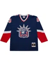 Mitchell & Ness New York Rangers 1996/97 Wayne Gretzky Alternate Jersey In Blue