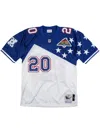 Mitchell & Ness "nfc 94 Barry Sanders" Nfl Authentic Jersey T-shirt In Blue