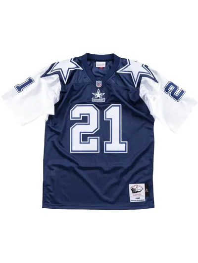 Mitchell & Ness Nfl Authentic "dallas Cowboys 1995 Deion Sanders" Jersey In Blue