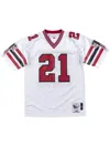 Mitchell & Ness Nfl Authentic "falcons 1989 Deion Sanders" Jersey In White
