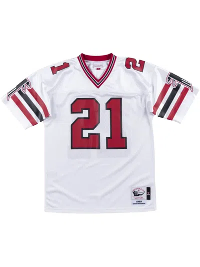 Mitchell & Ness Nfl Authentic "falcons 1989 Deion Sanders" Jersey In White