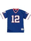 Mitchell & Ness "nfl Buffalo Bills 1990 Jim Kelly" Legacy Jersey T-shirt In Blue