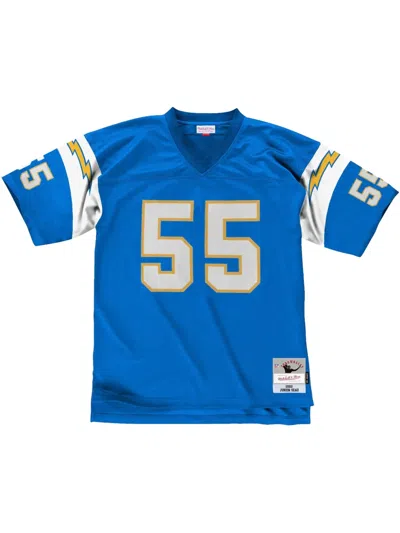Mitchell & Ness Nfl Chargers 1994 Junior Seau "navy" Legacy Jersey In Blue