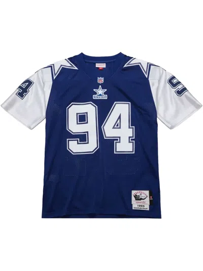 Mitchell & Ness Nfl Dark "cowboys 1995 Charles Haley" Jersey In Blue