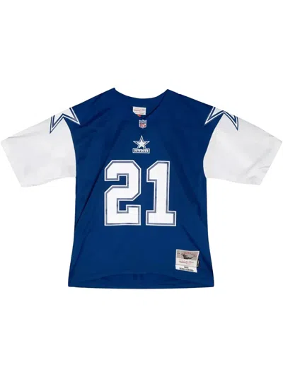 Mitchell & Ness Nfl Dark "cowboys 1995 Deion Sanders" Jersey In Blue