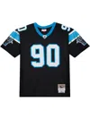 Mitchell & Ness Nfl Dark "panthers 2003 Julius Peppers" Jersey In Black
