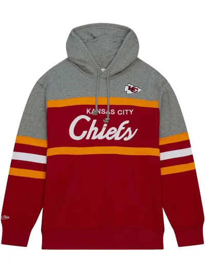 Mitchell & Ness Nfl Head Coach Chiefs "grey/red" Hoodie