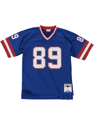 Mitchell & Ness Nfl Legacy "giants 1986 Mark Bavaro" Jersey In Blue