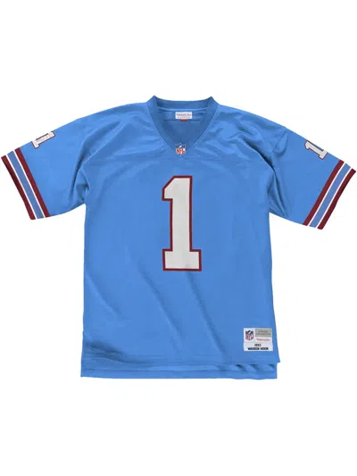 Mitchell & Ness Nfl Legacy "houston Oilers 93 Warren Moon" Jersey In Blue