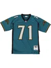 Mitchell & Ness Tony Boselli Teal Jacksonville Jaguars Legacy Replica Jersey In Blue