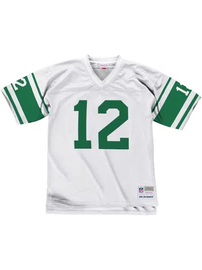 Mitchell & Ness Nfl Legacy "jets 1968 Joe Namath" Jersey In White