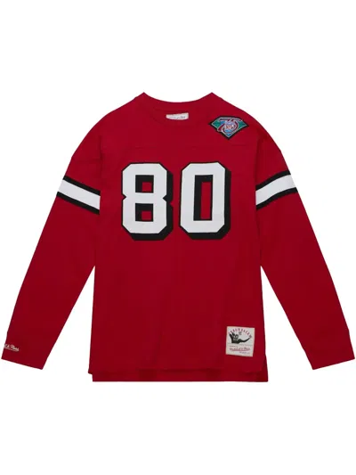 Mitchell & Ness Nfl N&n "49ers 1994 Jerry Rice" T-shirt In 红色