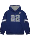 Mitchell & Ness Nfl N&n "cowboys 1996 Emmit Smith" Hoodie In Blue