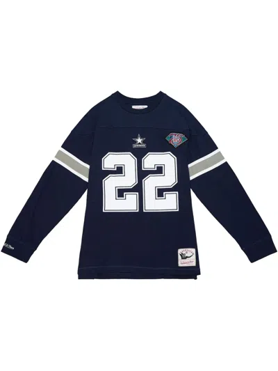 Mitchell & Ness Nfl N&n "dolphins 1994 Emmitt Smith" T-shirt In Blue