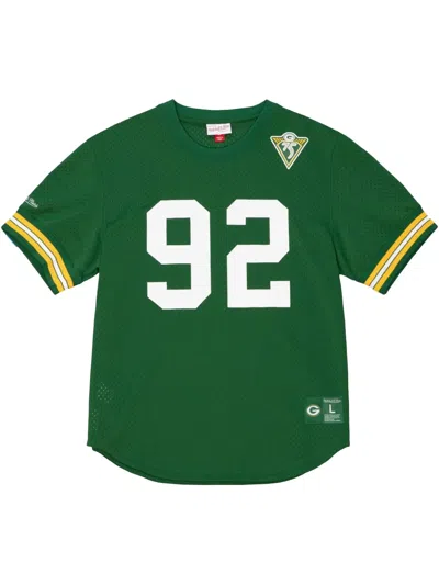 Mitchell & Ness Nfl N&n "packers 1994 Reggie" T-shirt In Green