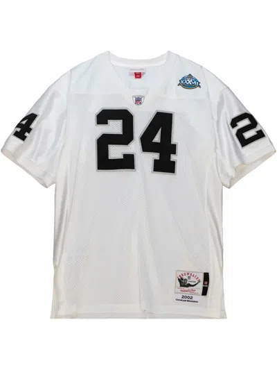 Mitchell & Ness Nfl Super Bowl "raiders 2002 Charles Woodson" Jersey In White