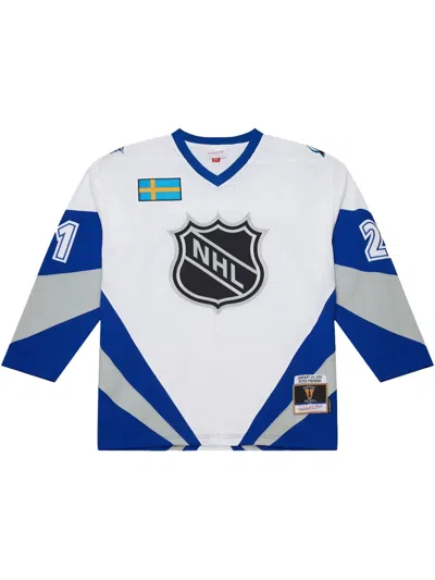 Mitchell & Ness Nhl "all-star 1999 Peter Forsberg" Jersey In White