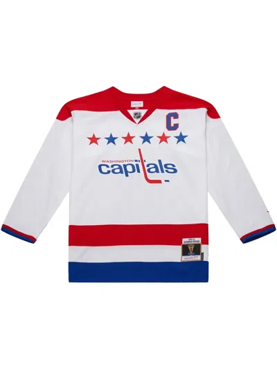 Mitchell & Ness Nhl Alternate "capitals 2012 Alexander Ovechkin" Jersey In White