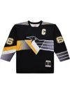 Mitchell & Ness Nhl Alternate "penguins 1996 Mario Lemieux" Jersey In Black