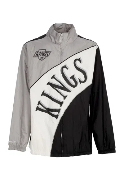 Mitchell & Ness Nhl Arched Retro Lined Windbreaker Loskin Multi/white Men's Windbreaker