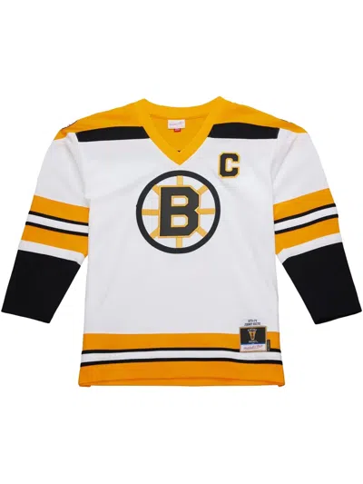 Mitchell & Ness Nhl "bruins 1973 Johnny Bucyk" Jersey In White